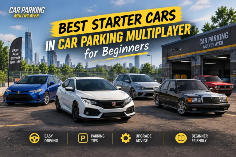 Best starter cars in Car Parking Multiplayer for beginners