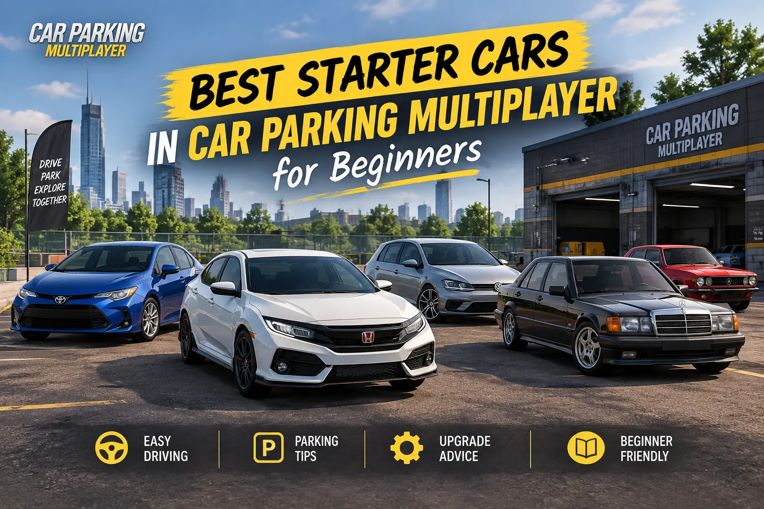 Best starter cars in Car Parking Multiplayer for beginners